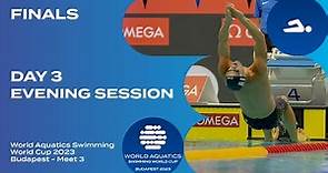 Evening FINALS Budapest | Day 3 | World Aquatics Swimming World Cup 2023