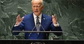 Assemblée générale des Nations unies : discours de Joe Biden