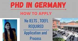 How to do Phd in Germany ||Phd in foreign university without IELTS AND TOEFL||Interview with Scholar