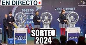 SORTEO LOTERIA DEL NIÑO 2024 EN DIRECTO - SORTEO LOTERIA NACIONAL EN VIVO DE HOY PREMIOS 2024
