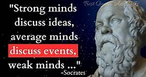 Socrates Quotes/Famous Quotes by Socrates@Best Quotes And Talks