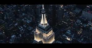 Stunning New York City Skyline at Night - HD