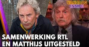 Vandaag Inside-tafel reageert op uitstel samenwerking tussen RTL en Matthijs van Nieuwkerk