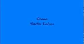 Donna - Ritchie Valens (Lyrics - Letra)