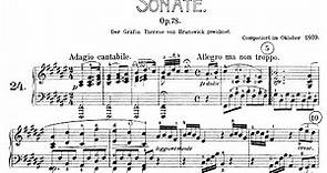 Beethoven: Sonata No.24 in F-sharp Major, "à Thérèse" (Biss, Kovacevich, Jando)