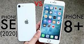 iPhone SE (2020) Vs iPhone 8 Plus! (Comparison) (Review)