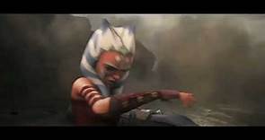 Ahsoka Tano getting beaten and thrown for almost 2 minutes straight