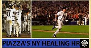 Mike Piazza's emotional post-9/11 home run | Relive that unforgettable night in Queens