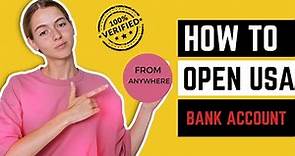How to open US Bank account from home for free