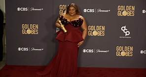 Da'Vine Joy Randolph calls Golden Globes dress 'a dream come true'