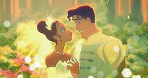 The Princess and the Frog (2009) Scene: "Frog & Wife!"/Naveen & Tiana become human again.
