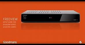 Goodmans Freeview HD Recorder - Setup Guide