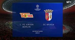 Resumen y goles del Unión Berlín vs. Braga de Champions League
