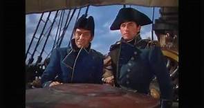 Gregory Peck is Captain Horatio Hornblower (1951) Naval Battle Part 1