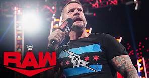 FULL SEGMENT – CM Punk returns to Raw for the first time in nearly 10 years: Raw, Nov. 27, 2023