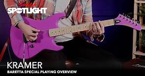 Kramer Baretta Special Electric Guitar Overview