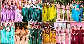 Most Beautiful Dress Style Outfit Ideas For Bridesmaid For Wedding Event | Amazing Bridesmaid Style