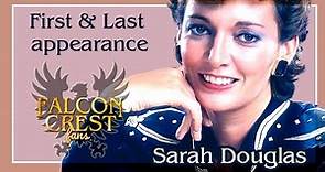 First & Last appearance Sarah Douglas