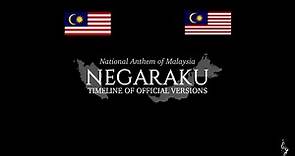 Negaraku | My Country - Versions of the Malaysian National Anthem in Chronological Order (Official)
