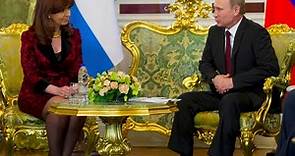 23 de ABR. Cristina Fernández se reunió con Vladimir Putin. Visita Oficial a la Federación Rusa.