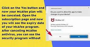 How to cancel McAfee antivirus auto renewal and request a refund