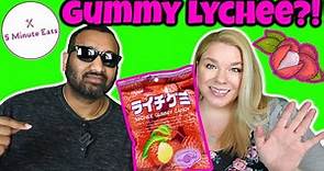 Kasugai Lychee Gummy Candy Review