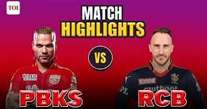 PBKS vs RCB 2023 Highlights: All-round Royal Challengers Bangalore wins by 24 runs | IPL 2023