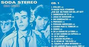 Soda Stereo - Obras Cumbres #1 (CD 1 Completo)