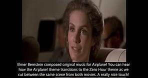 Airplane! (1980) and Zero Hour (1957) Scene by Scene Side By Side Movie Comparison