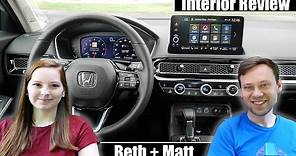 2022 Honda Civic Touring Interior Review (Beth and Matt)