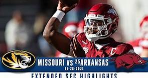 Missouri vs #21 Arkansas: Extended Highlights | CBS Sports HQ