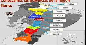 Provincias y Capitales DEL ECUADOR