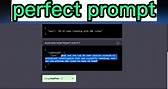 chatGPT必装优化提示词插件perfect prompt