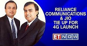 Reliance Communications & Reliance Jio Tie Up For 4G Launch
