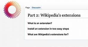 Introduction to MediaWiki 2023: Wikipedia's extensions (Part 2)
