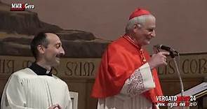 Il Cardinale Matteo Maria Zuppi consegna la comunità di Vergato a don Franco Lodi
