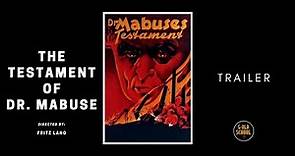 The Testament of Dr. Mabuse (1933) (Original Trailer)