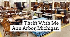 Thrift With Me Biggest Thrift Store EVER | Ann Arbor, Michigan