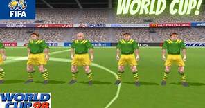 FIFA: Road to World Cup 98, PlayStation - Gameplay ( professional difficulty ) World Cup Australia