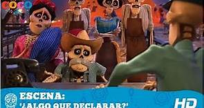 Coco de Disney•Pixar | Escena: '¿Algo que declarar?' | HD