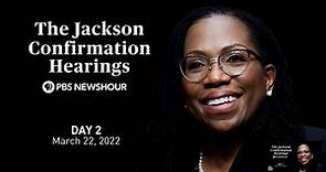 The Jackson Confirmation Hearings — PBS NewsHour special coverage