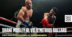 Shane Mosley Jr. Makes a STATEMENT with KO vs. D'Mitrius Ballard 💥