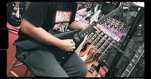 Kramer Nite-V Nickel Floyd Rose Electric Guitar - Satin Black