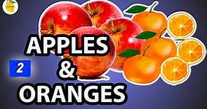 Apples and Oranges Idiom Meaning |Most Common English Idioms (Easy to Use in Daily Conversations)|#2
