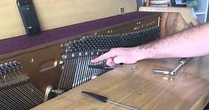 DIY piano tuning / tune your own piano - part 1 of 2 - tools, tuning middle C - DIY Music