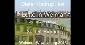 Dieter Hattrup liest 'Lotte in Weimar' 3b (von 9)