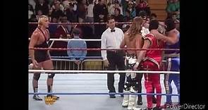 Hart Family (w/ Stu Hart) Vs. Shawn Michaels And His Knights