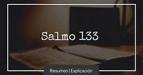 📖 SALMO 133 🙏 explicado