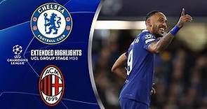 Chelsea vs. AC Milan: Extended Highlights | UCL Group Stage MD 3 | CBS Sports Golazo