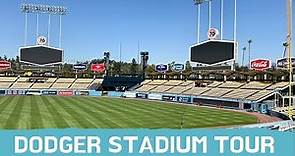 4K Virtual Walks - Dodger Stadium Walking Tour in Los Angeles California